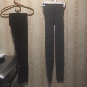 ❤️ 3 pairs footed tights/ leggings LARGE XLARGE